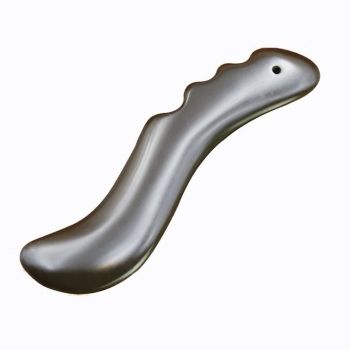 Bian Stone,Gua Sha Tool,Knife Shaped with cueved notch,140X30X10 mm